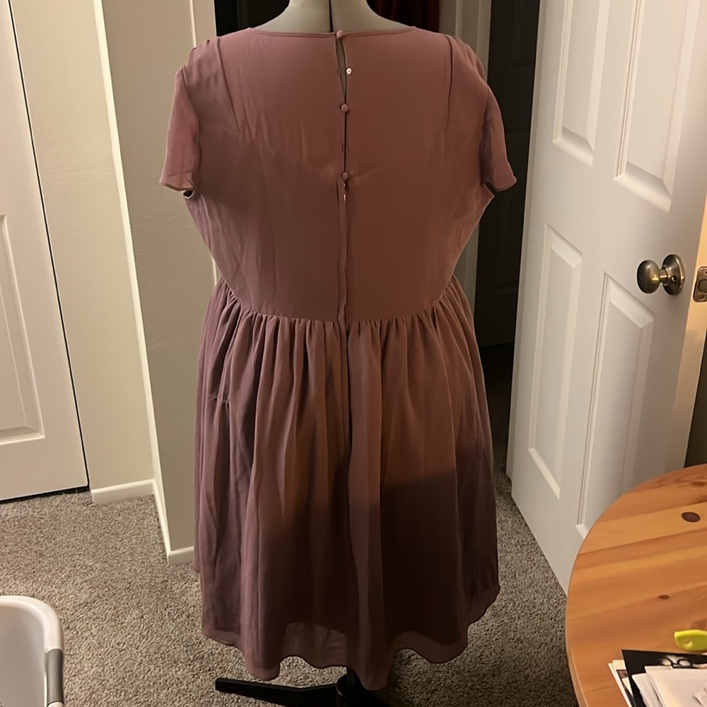 Purple Short Sleeve Dress from ModCloth - Picture 4 of 9